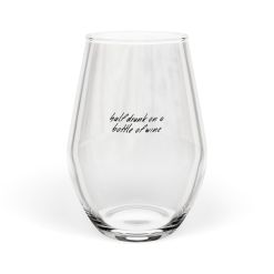 Josh Mirenda - When She Goes Stemless Wine Glass